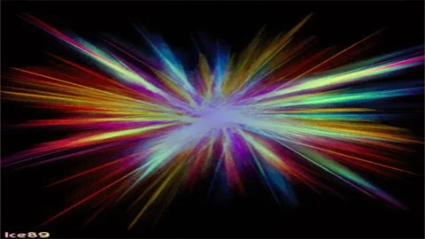 Motion graphic: 4K Abstract light leaks Stock Footage 296855317