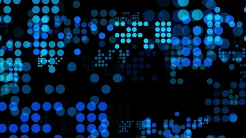 Motion graphic 4K flying into digital technologic pattern. Stock Footage 268576530