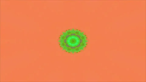 Motion graphic: 4K Seamless loop kaleidoscopic background. geometric kaleida Stock Footage 193859247