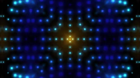 Motion graphic: 4K Seamless loop kaleidoscopic background. geometric kaleida Stock Footage 193879000