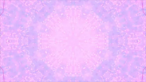 Motion graphic: 4K Seamless loop kaleidoscopic background. geometric kaleida Stock Footage 193880961