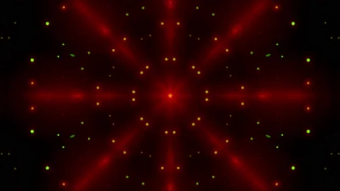 Motion graphic: 4K Seamless loop kaleidoscopic background. geometric kaleida Stock Footage 193892192