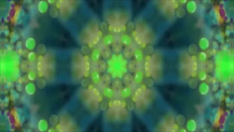 Motion graphic: 4K Seamless loop kaleidoscopic background. geometric kaleida Stock Footage 193893549