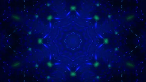 Motion graphic: 4K Seamless loop kaleidoscopic background. geometric kaleida Stock Footage 193898491