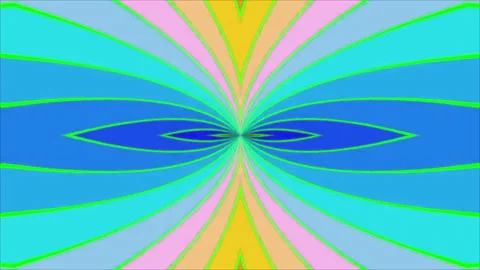 Motion graphic: 4K Seamless loop kaleidoscopic background. geometric kaleida Stock Footage 193901521