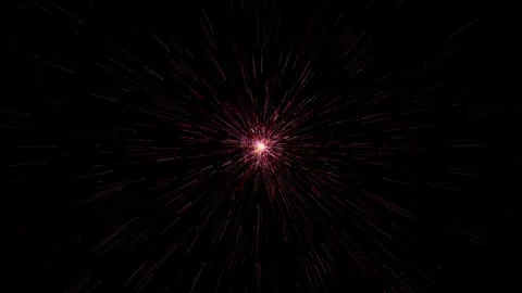 Motion graphic 4K seamless loop of flying into digital technologic tunnel. .. Video stock 265395969