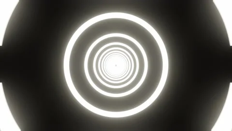 Motion graphic 4k Simple Empty Dark Futuristic Sci Fi Room dark with lights Stock Footage 233878354