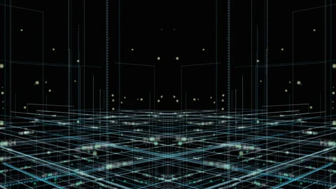 Motion graphic for abstract data center, server, internet,code,.Futuristic  b Stock Footage 157303045
