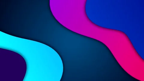 Motion graphic abstract waves background Stock-Footage 346234141