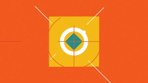 Motion graphic animated text background, blue motion Graphic background Stock Footage 283362273