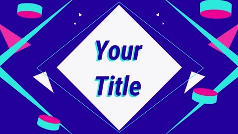 Motion graphic animated text background, blue motion Graphic background Stock Footage 283362276