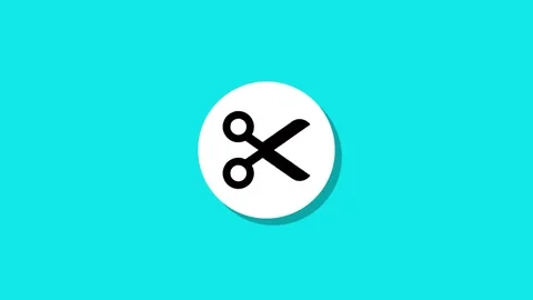 A motion graphic animation of a white circle with a shadow expanding and a .. Stock Footage 327762461