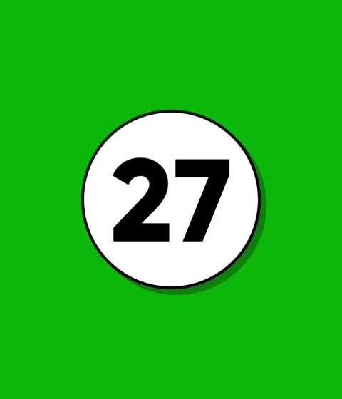 A motion graphic animation of a white circle on a green background that rev.. Stock Footage 332396421