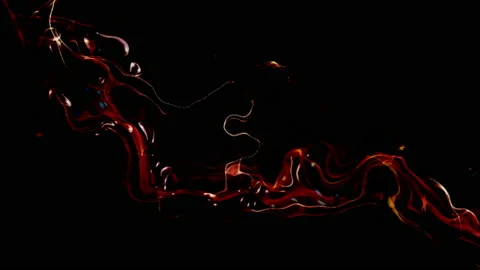 Motion graphic: Beautiful abstract colored gradient in movement Stock Footage 193943852