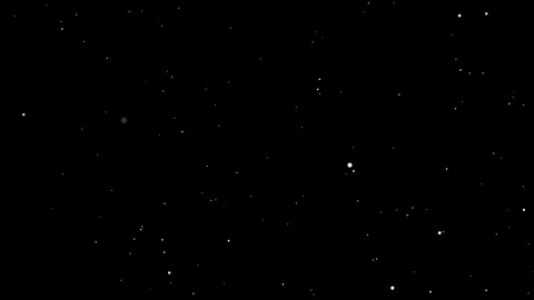 Motion graphic of a black night sky with stars. Stock Footage 321394581