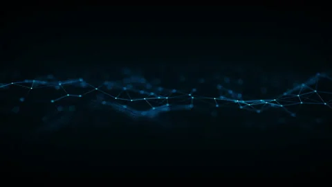 Motion graphic of Blue polygonal abstract background, Seamless loop video Stock Footage 146318937