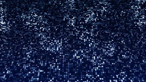 Motion graphic of Blue technology digital element futuristic abstract background Stock Footage 168977931