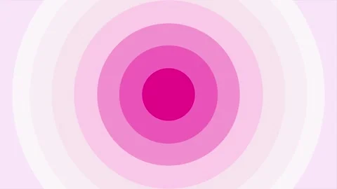 Motion graphic of circle shape in soft pink color gradient. Stock Footage 262973546