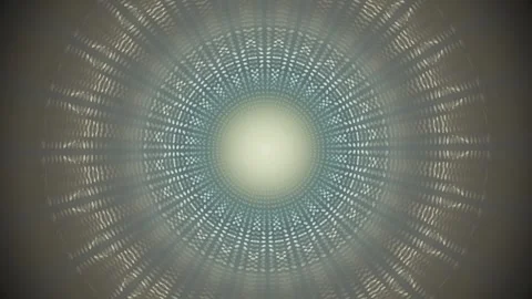 Motion graphic with circular patterns highlighting a central glow Stock Footage 337927326