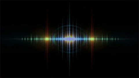 Motion graphic: color effect flash lights, Light  beam. Stock Footage 283253774