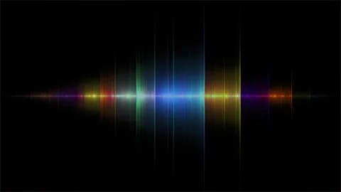 Motion graphic: color effect flash lights, Light  beam. Stock Footage 283254550