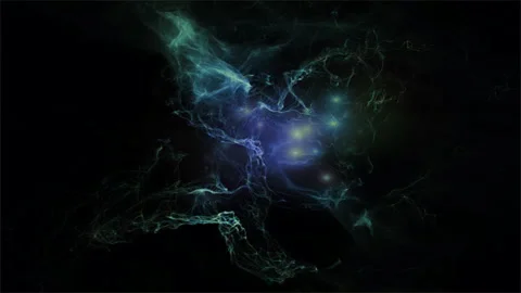 Motion graphic: color effect flash lights, Light  beam. Video stock 283254635