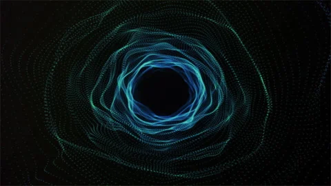 Motion graphic: color effect flash lights, Light  beam. Video stock 283802555