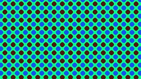 Motion graphic consisting of a perfectly aligned grid of rounded squares Vidéo 339045361