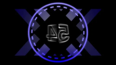 A motion graphic of count down from 60 seconds Stock Footage 279222136