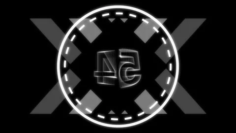 A motion graphic of count down from 60 seconds Stock Footage 279222222