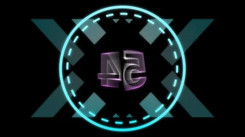 A motion graphic of count down from 60 seconds Stock Footage 279223077