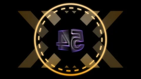 A motion graphic of count down from 60 seconds Stock Footage 279223134