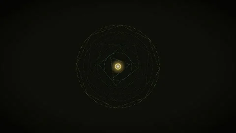 Motion graphic design animation of geometric shapes and lines Stock Footage 337072451