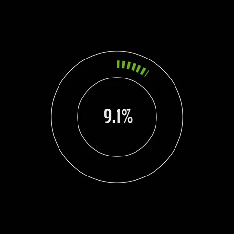 Motion graphic : Digital Analysing and Loading Data HUD Stock Footage 157313334