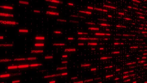 Motion graphic of digital technologic background Stock Footage 296089794
