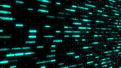 Motion graphic of digital technologic background Stock Footage 296089871