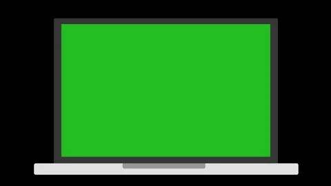Motion Graphic Elements - 2D Laptop Animation 스톡 동영상 320090986