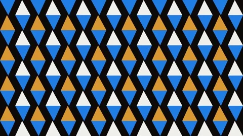 Motion graphic features a seamless, rhythmic pattern Stock Footage 337756004