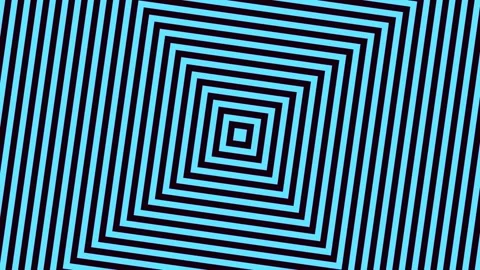 Motion graphic featuring concentric black and bright blue Stock Footage 337970636