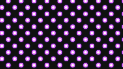 Motion graphic featuring an infinite field of glowing purple dots Stock Footage 339045365