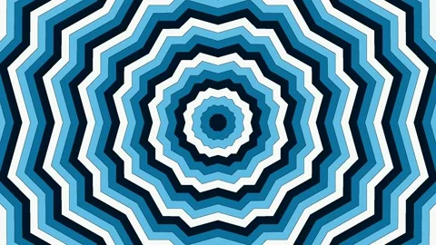 Motion graphic featuring a series of concentric, multi-layered octagons Vidéo 339045298