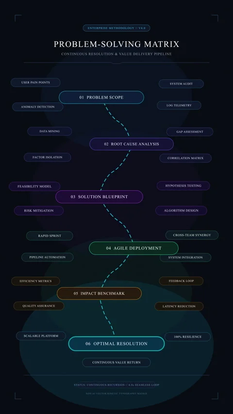 Motion graphic flowchart network data diagram digital process diagram Stock Footage 347058654