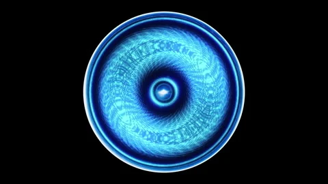 Motion graphic: glowing ball rotating sphere background	 Stock Footage 296717185