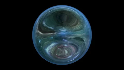 Motion graphic: glowing ball rotating sphere background	 Stock Footage 296856862