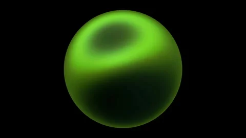 Motion graphic: glowing ball rotating sphere background Stock Footage 296862355
