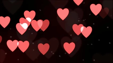Motion graphic of heart shape abstract backgrounds Stock Footage 122232318