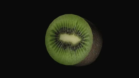 A motion graphic of Kiwi Fruit Stock Footage 87857113
