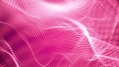 Motion graphic: Looping digital olor particles wave flow abstract motion back Stock Footage 157247191