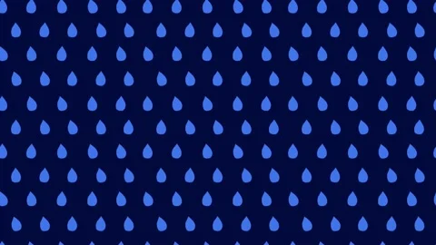 Motion Graphic Memphis Background, Blue Water Drop pattern Stock Footage 219610157