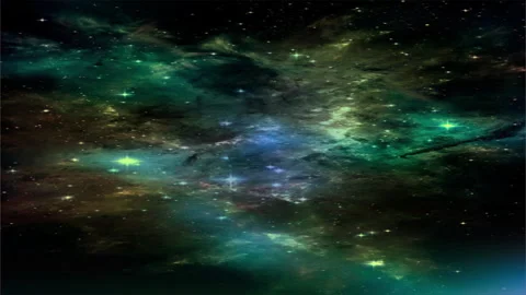 Motion graphic: Nebula Background, loopable Stock Footage 296854661